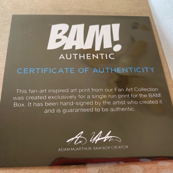 NWT. Autographed Loki of Disney+ Fan Art 8x10 Print! - Picture 4 of 4